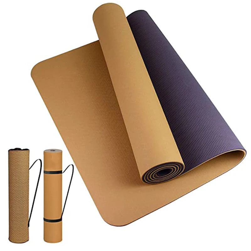 Thick two-color, non-slip Yoga Mat