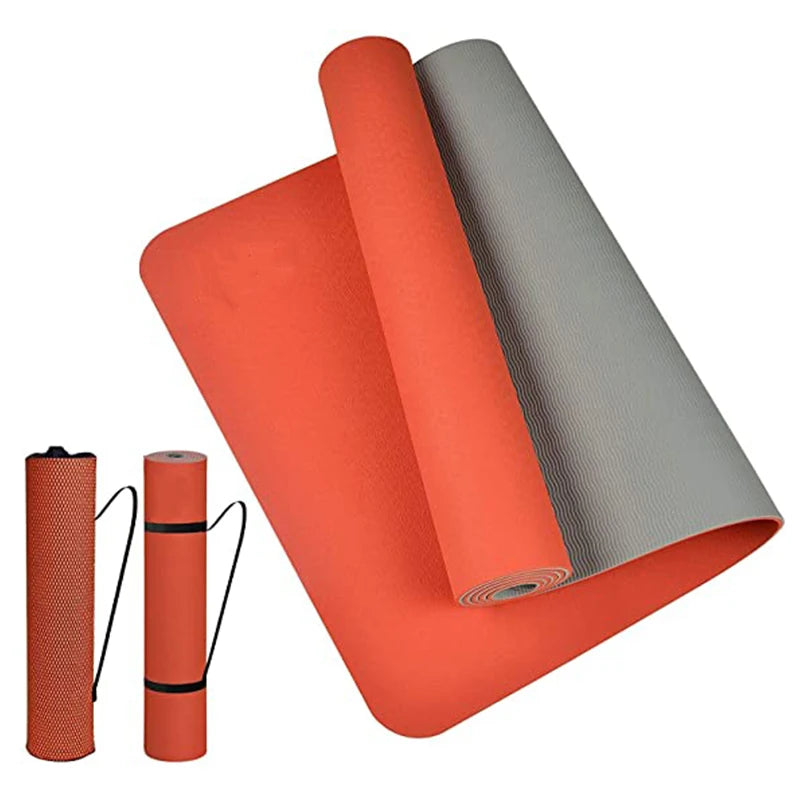 Thick two-color, non-slip Yoga Mat