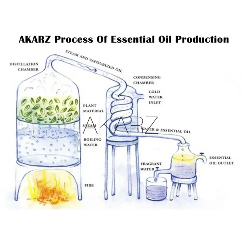 AKARZ Professional Flower Essential Oil Aromatic for Aromatherapy Diffusers and Face, Body, Skin Care Aroma Oil